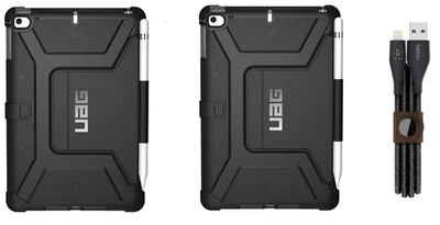 *2-PACK - UAG Metropolis Folio Case for iPad Mini (5th/4th, gen) + FREE Cable - Image 1 of 4