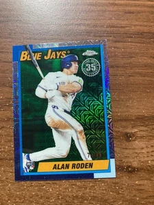 2025 Topps Update Chrome Silver Green Alan Roden #15 Blue Jays (79/75) - Bild 1 von 1