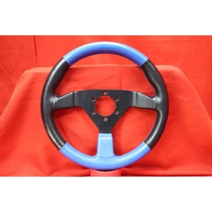BLACK RACING PROT TYPE-1 34Φ Steering Wheel JDM Used Racing Sport Part - Bild 1 von 19