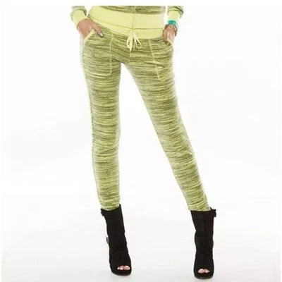 Женские велюровые бегуны на шнурке Juicy Couture зеленые XL Y2K 90-е подростковая ностальгия - Изображение 1 из 4