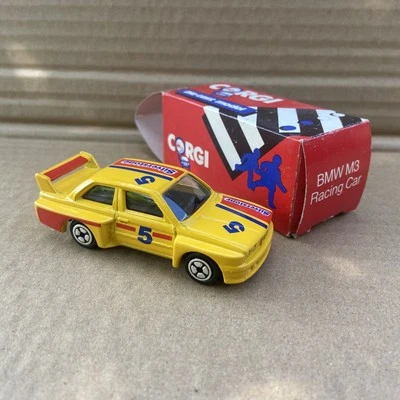 Corgi Juniors BMW M3 Yellow Racing No.5 "Silverstone" 1:64 scale near mint - Image 1 of 4
