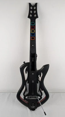 Nintendo Wii Controller per chitarra wireless Guitar Hero Warriors Of Rock 96158805 - Immagine 1 di 4