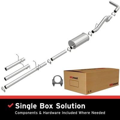 OE Replacement Exhaust System Kit For 1998-2002 Dodge Ram 1500, Dodge Ram 3500 Foto 1 de 4