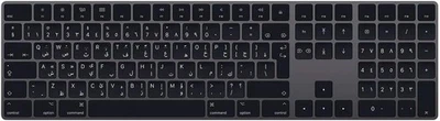 Genuine Apple Magic Keyboard with Numeric Keypad A1843 - Arabic - Space Grey - Image 1 of 4