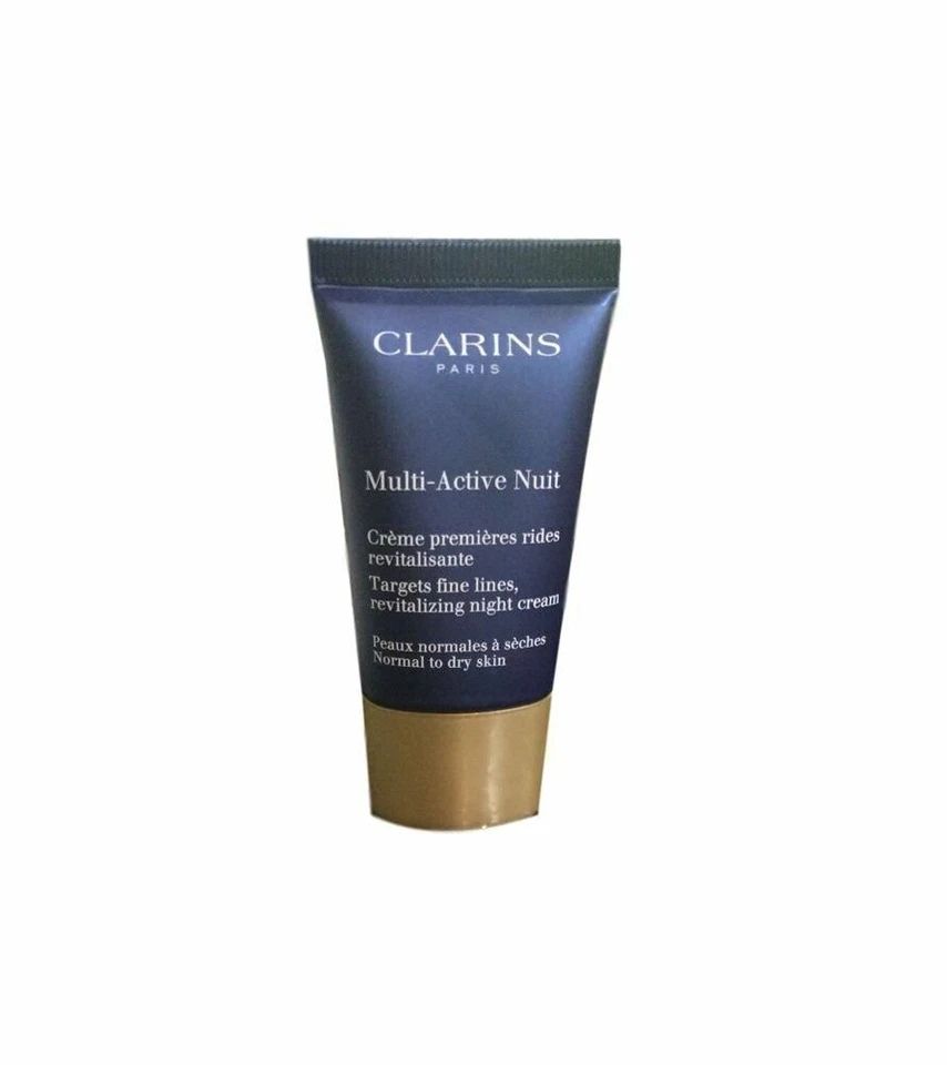 Clarins Multi Active Nuit / Night Cream 0.5 oz normal- dry skin 15 ml NEW - Image 1 of 1