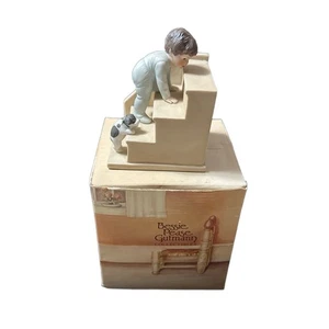 Bessie Pease Gutmann Nitey Nite Figur Baby Welpe Treppe Neu Verpackt Sammlerstück - Bild 1 von 8