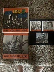 The Collins Kids - Hop, Skip and Jump (CD, Aug-1991, 2xCD) Bear Family Box set - Picture 1 of 16