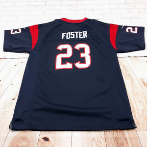 Nike On Field Jersey Womens Size XL NFL Football Houston Texans #23 Foster Navy