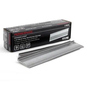 Powernail L15016 16-Gauge 1-1/2-Inch Length L-Cleat Flooring Nails (1000 ct) - Picture 1 of 10