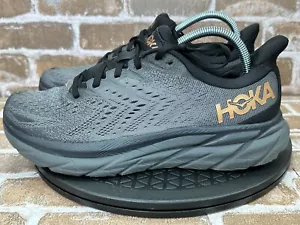 Hoka One One Clifton 8 Athletic Running Shoes Copper Grey Gold Womens Size 10 - Picture 1 of 14