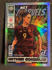 Esther Gonzalez 2023 Donruss FIFA Womens World Cup Net Marvels #20 Spain Holo - Picture 1 of 2