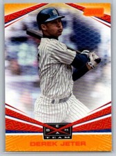 2019 Stadium Club #BT-2 Derek Jeter Beam Team Orange NM+ EX