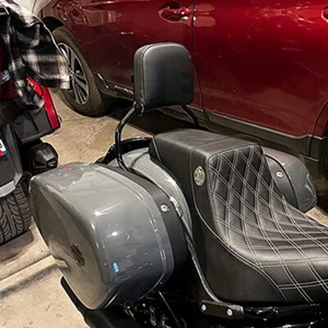 MOFUN Passenger Sissy Bar Backrest For Harley Low Rider ST FXLRST (2022-2025) - Picture 1 of 7