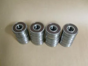 (Qty 20) 6303-2RS BALL BEARING BROWN SEALS - Picture 1 of 4