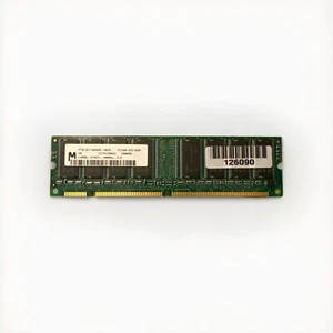 MT8LSDT166AG-10EB1 is a 128MB SDRAM module manufactured by Micron - Picture 1 of 1