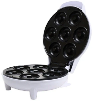 Courant Mini 7 Donuts Maker, Cool Touch housing, 750W, Non-stick Surface- White - Image 1 of 4