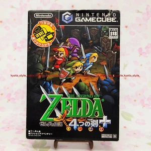 USED Nintendo Gamecube The Legend of Zelda: Four Swords + 08840 JAPAN IMPORT - Picture 1 of 9