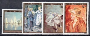 1974 - Congo (Rep.) - Quadri celebri. Soggetti diversi 4 val. MNH** - Picture 1 of 1