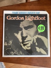 Gordon Lightfoot The Very Best Of lp in the original SHRINK vinyl UA-LA-381-E
