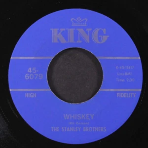 STANLEY BROTHERS: whiskey / little birdie KING 7" Single 45 RPM - Picture 1 of 2