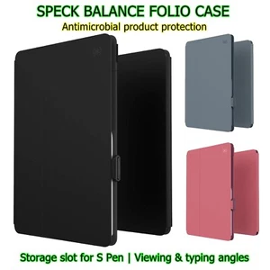Speck Folio Case For Samsung Galaxy ( TAB S7 / S8 ) Smart Tablet Book Flip Cover - Picture 1 of 23