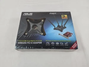 ASUS PCE-AC88 4x4 802.11ac Wifi AC3100 PCI-E *Fabrycznie nowy w pudełku* - Zdjęcie 1 z 7