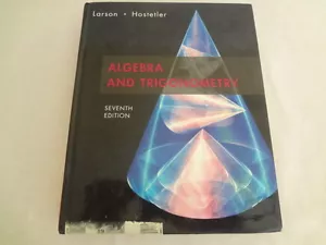 Algebra And Trigonometry Hardcover Larson Hostetler Seventh Edition - Foto 1 di 6