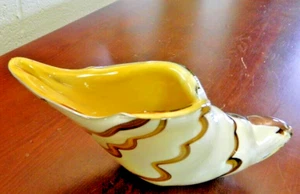 Vintage Murano  Zebra Case Glass Archimede Seguso Shell Bowl / Dish - Picture 1 of 8