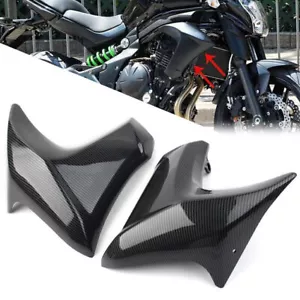 Left & Right Side Radiator Fairing Cover Panel Fit Kawasaki ER6N 2012-2016 13 14 - Picture 1 of 11