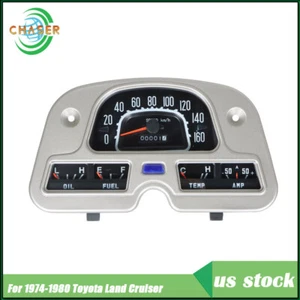 Speedometer Gauge Cluster For Toyota Land Cruiser FJ40 FJ43 FJ45 BJ40 1974-1980 - Picture 1 of 10