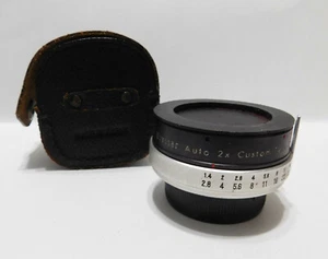 Vintage Vivitar Auto 2X Custom Tele-Converter Model 2X-5 with leather case - Picture 1 of 4