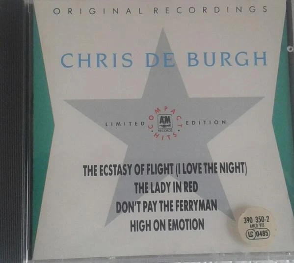 Chris De Burgh Compact Hits CD UK A&M 1988 AMCD915 - Bild 1 von 4