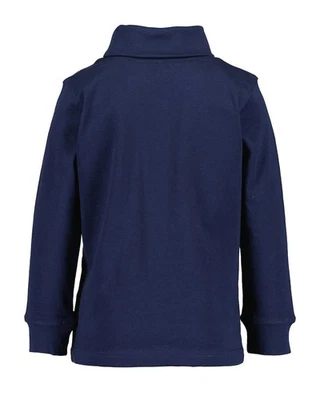 Blue Seven Basic Langarmshirt Rollkragen ultramarin blau