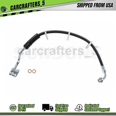 1 manguera hidráulica de freno delantero izquierdo para 94-96 Ford E-150 Econoline Club Wagon 4,9 L Foto 1 de 4