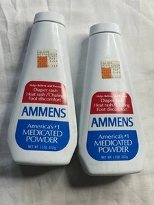 Ammens Medicated Powder Diaper Heat Rash Bristol Meyers USA Rare Vintage: - Picture 1 of 5