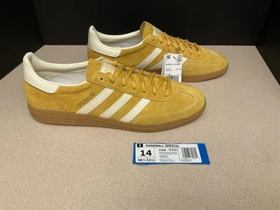 ¡Nuevo! Zapatos deportivos de gamuza Adidas para hombre Balonmano Spezial “Amado Amarillo”. Talla 14 Foto 1 de 4