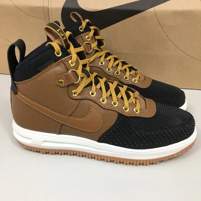 Talla 11 - Nike Lunar Force 1 Duckboot Ale Marrón Negro 805899-202 Foto 1 de 4