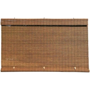 Cord Free Bamboo Shades for Porch, Patio & Sunroom - Imperial Matchstick Bamb... - Picture 1 of 8