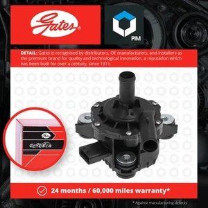 Electric Water Pump fits TOYOTA YARIS NHP130 1.5 2015 on Gates G904047090 New - Picture 1 of 4