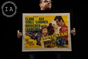 Original "Lone Star" 1952 MGM Half-Sheet Filmplakat - Bild 1 von 8