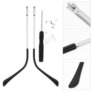 1Pair Glasses Arm Replacement Temple Repair Kit for Eyeglasses - Picture 1 of 17