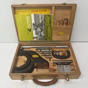 HOLDRIDGE Radii-Cutter Model 4S Tool Kit with Original Wood Case - Picture 1 of 17