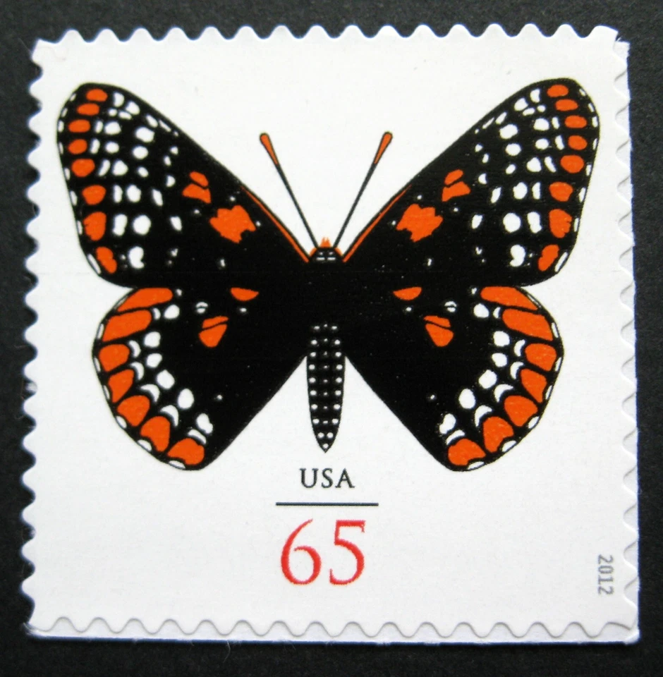 Sc # 4603 ~ 65 cent Baltimore Checkerspot Butterfy Issue - Image 1 of 1