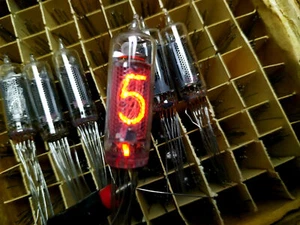 TUBOS NIXIE 100 piezas IN16 IN-16 ИН-16 NUEVO PROBADO POR URSS - Imagen 1 de 7