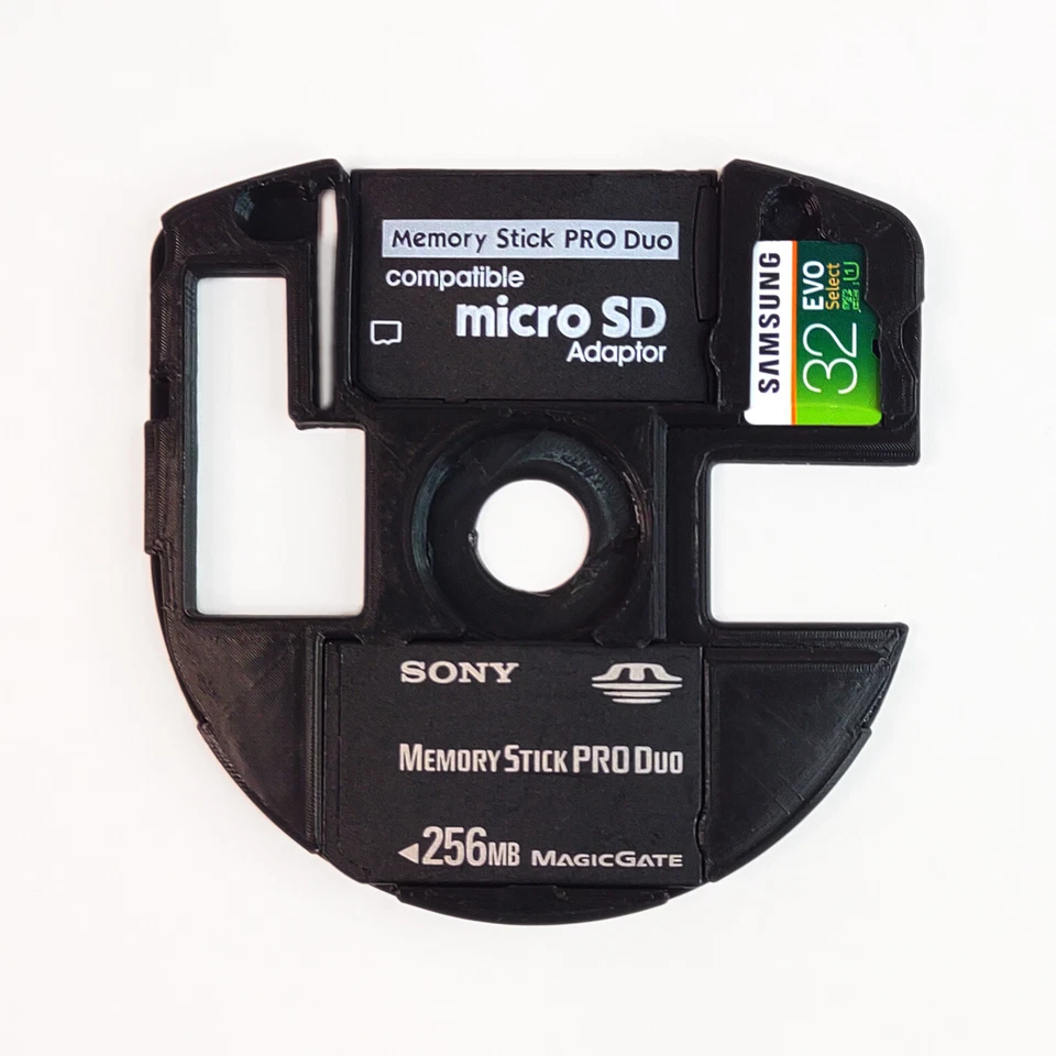 PlayStation Portable UMD Memory Stick & Flash Holder 3D-Print PSP Accessory - Image 1 of 1