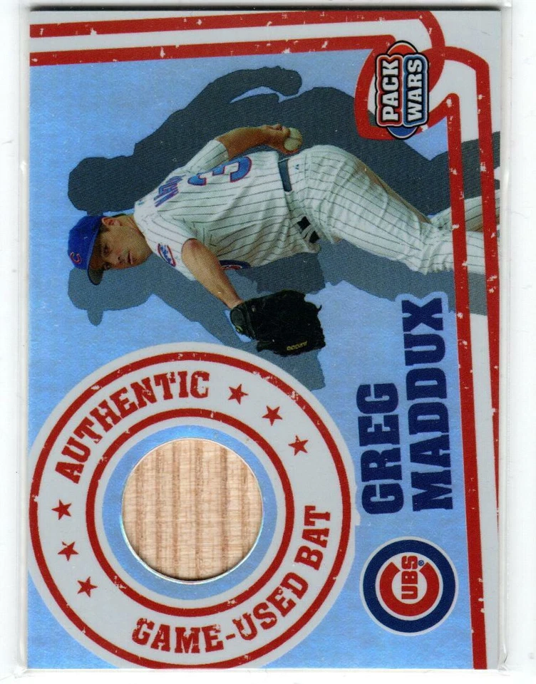2005 Topps Pack Wars Relics #GM Greg Maddux Bat A (ref 138707) - Image 1 of 1