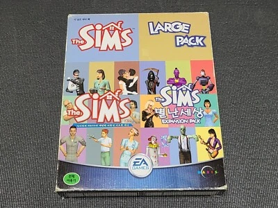 The Sims & Expansion Large Pack PC Retro Game Korean Ver. for Windows Computer - Image 1 of 4