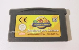 jeu seul LA VALLEE DU PETIT DINOSAURE aventure inconnu nintendo game boy advance - Picture 1 of 1