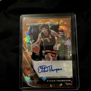 2021 Prizm Draft Picks RC Ethan Thompson auto! orange ref rare - Picture 1 of 2