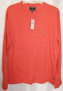 TODD SNYDER NEW YORK LANGARM MELIERTES T-SHIRT "CAYENNE HEATHER" GRÖSSE MEDIUM MIT ETIKETT - Bild 1 von 3
